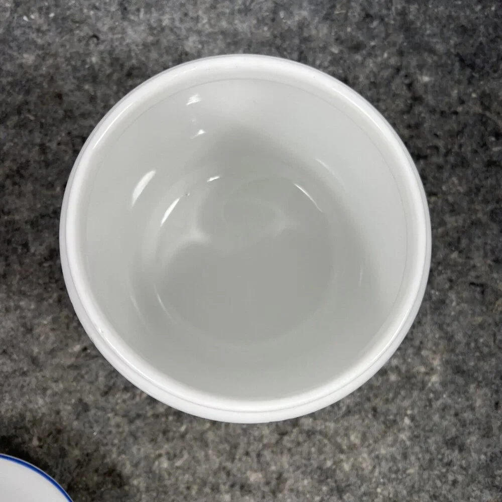 VTG William Sonoma FLORAL Canister Cookie Jar Gasket Seal Botanical Portugal 8" - Picture 10 of 15